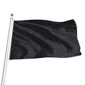 Purple Zodiac Stars Pattern Print Flag
