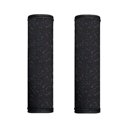 Purple Zodiac Stars Pattern Print Handle Covers