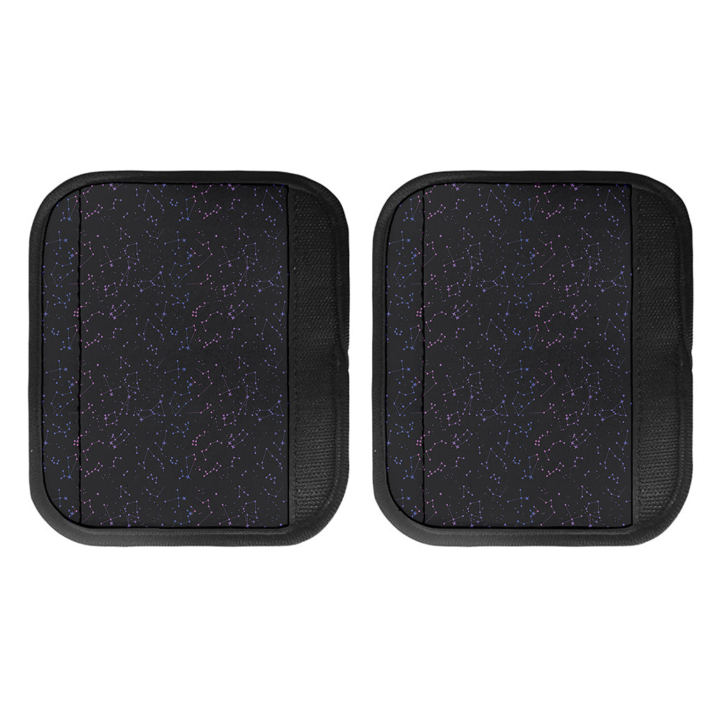 Purple Zodiac Stars Pattern Print Handle Covers