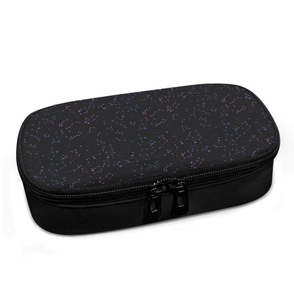 Purple Zodiac Stars Pattern Print Insulin Cooler Travel Case