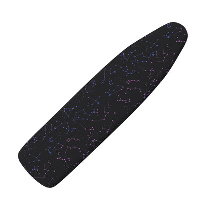Purple Zodiac Stars Pattern Print Ironing Board Cover