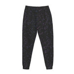 Purple Zodiac Stars Pattern Print Jogger Pants