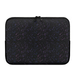 Purple Zodiac Stars Pattern Print Laptop Sleeve
