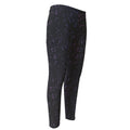 Purple Zodiac Stars Pattern Print Men's Compression Pants