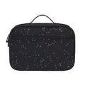 Purple Zodiac Stars Pattern Print Portable Lunch Bag