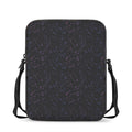 Purple Zodiac Stars Pattern Print Rectangular Crossbody Bag