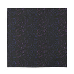Purple Zodiac Stars Pattern Print Silk Bandana