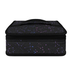 Purple Zodiac Stars Pattern Print Small Lunch Bag