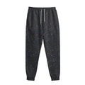 Purple Zodiac Stars Pattern Print Sweatpants