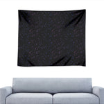 Purple Zodiac Stars Pattern Print Tapestry
