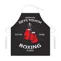 Put On Your Boxing Gloves Print Adjustable Apron