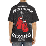 Put On Your Boxing Gloves Print Aloha Shirt