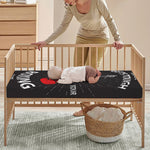 Put On Your Boxing Gloves Print Baby Crib Sheet