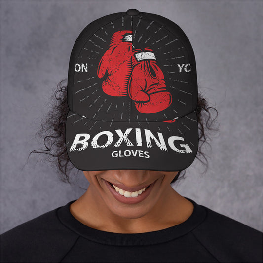 Put On Your Boxing Gloves Print Baseball Cap