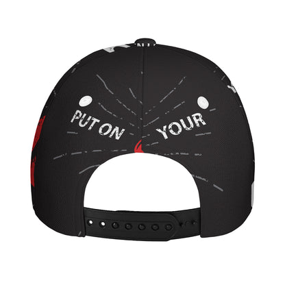 Put On Your Boxing Gloves Print Baseball Cap