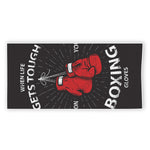 Put On Your Boxing Gloves Print Beach Towel