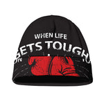 Put On Your Boxing Gloves Print Beanie