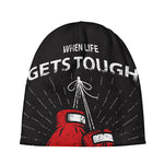 Put On Your Boxing Gloves Print Beanie