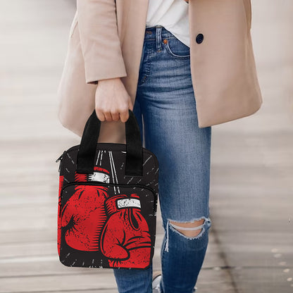 Put On Your Boxing Gloves Print Bible Tote Bag