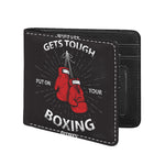 Put On Your Boxing Gloves Print Bifold Wallet