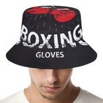 Put On Your Boxing Gloves Print Bucket Hat