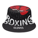 Put On Your Boxing Gloves Print Bucket Hat