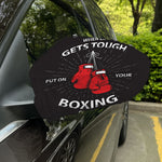 Put On Your Boxing Gloves Print Car Side Mirror Covers