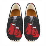 Put On Your Boxing Gloves Print Casual Shoes