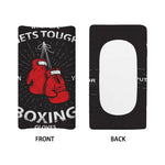 Put On Your Boxing Gloves Print Changing Pad Cover