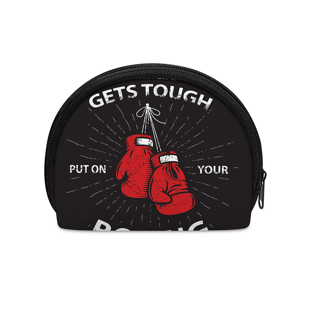 Put On Your Boxing Gloves Print Coin Purse