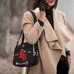 Put On Your Boxing Gloves Print Double Strap Bible Bag