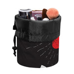 Put On Your Boxing Gloves Print Drawstring Makeup Bag