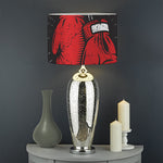 Put On Your Boxing Gloves Print Drum Lamp Shade