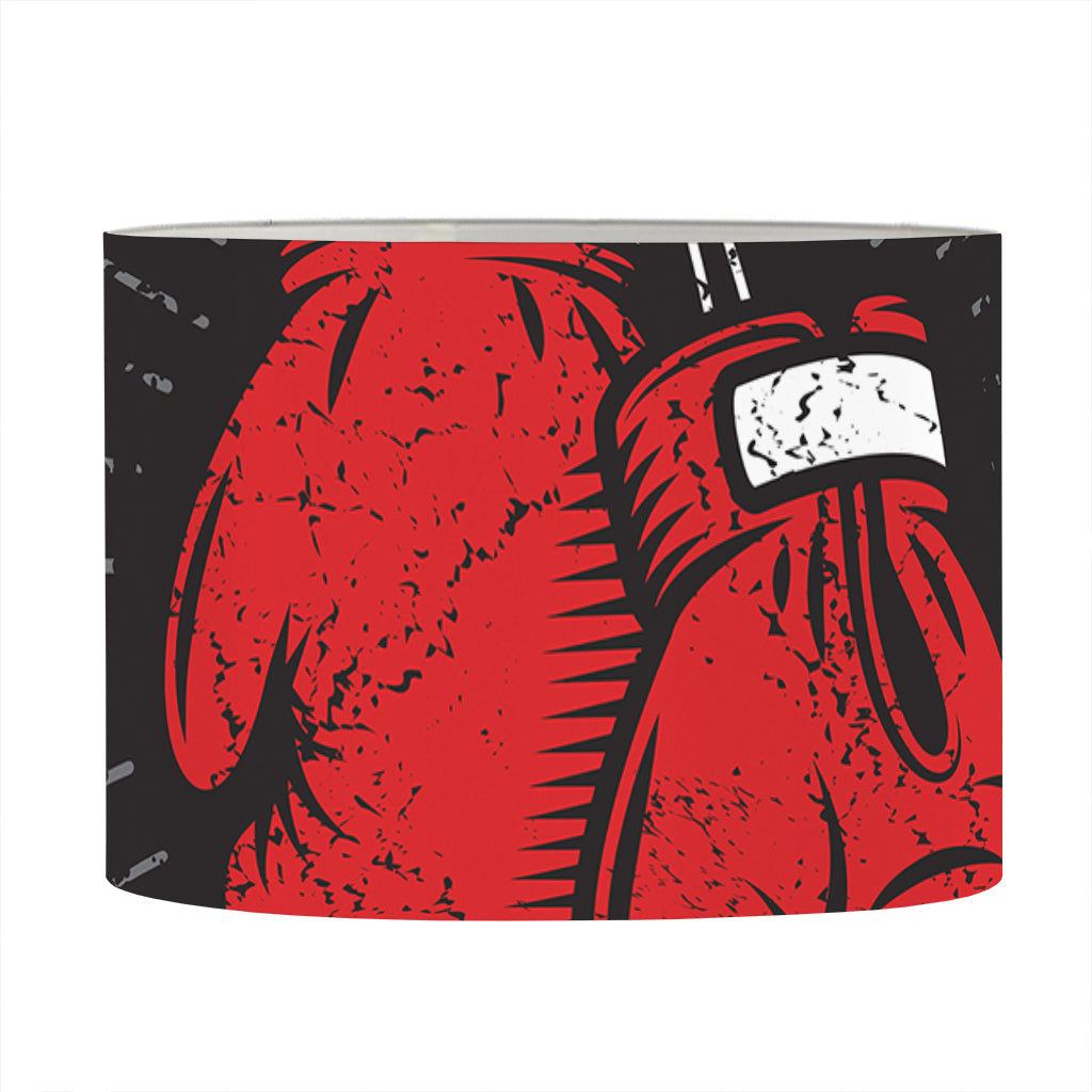 Put On Your Boxing Gloves Print Drum Lamp Shade