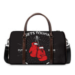 Put On Your Boxing Gloves Print Duffle Bag
