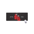 Put On Your Boxing Gloves Print Extended Mouse Pad
