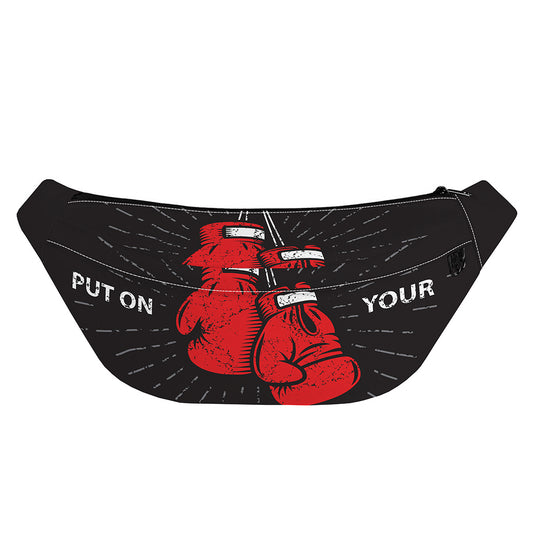 Put On Your Boxing Gloves Print Fanny Pack