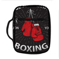Put On Your Boxing Gloves Print Front Pocket Bible Bag
