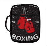 Put On Your Boxing Gloves Print Front Pocket Bible Bag