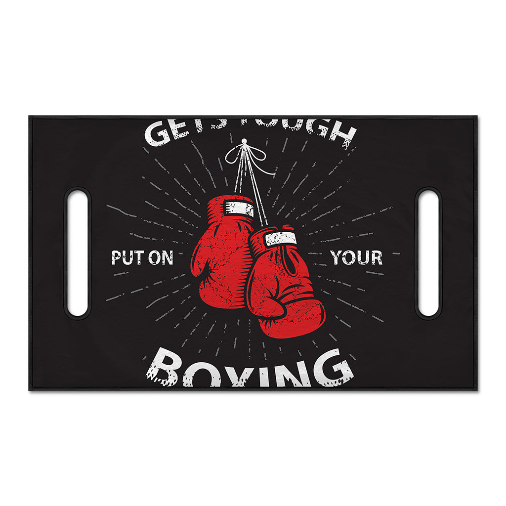 Put On Your Boxing Gloves Print Golf Cart Seat Cover