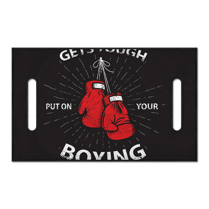Put On Your Boxing Gloves Print Golf Cart Seat Cover
