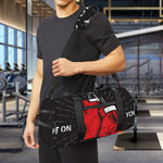 Put On Your Boxing Gloves Print Gym Bag