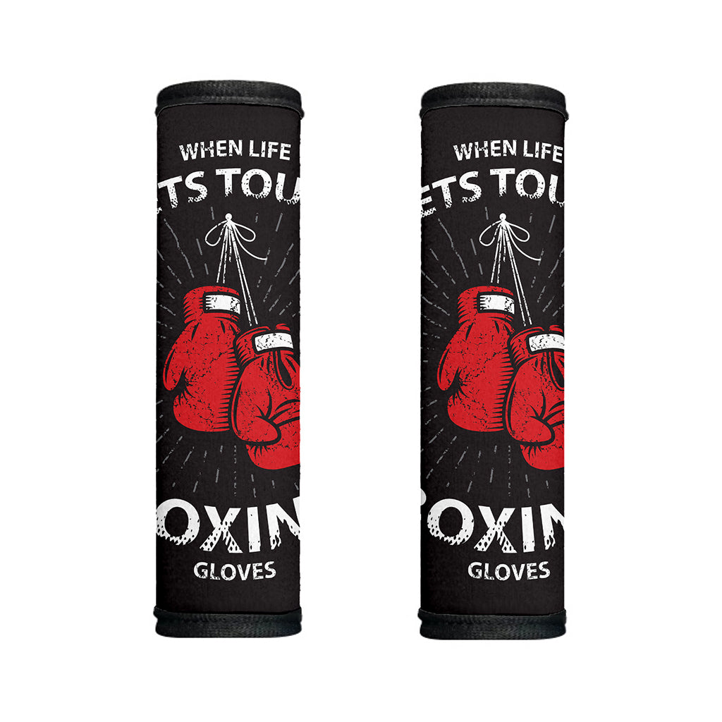 Put On Your Boxing Gloves Print Handle Covers