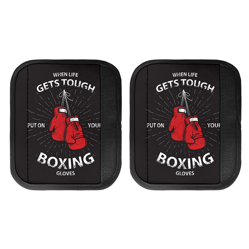 Put On Your Boxing Gloves Print Handle Covers