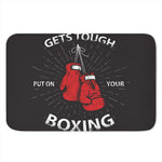 Put On Your Boxing Gloves Print Indoor Door Mat