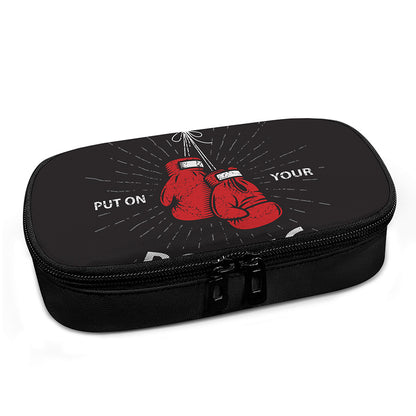 Put On Your Boxing Gloves Print Insulin Cooler Travel Case