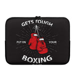 Put On Your Boxing Gloves Print Laptop Sleeve