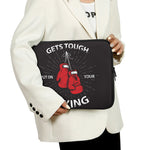 Put On Your Boxing Gloves Print Laptop Sleeve