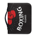 Put On Your Boxing Gloves Print Leather Bible Cover