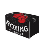 Put On Your Boxing Gloves Print Leather Tissue Box Cover